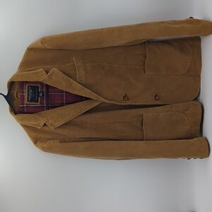 American Eagle Outfitters Women's Corduroy Jacket Small Brown Button Down VTG